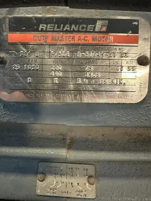 USED RELIANCE SQUIRREL CAGE