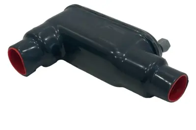 NEW PLASTI-BOND REDH2OT E231035 CONDUIT BODY 1 INCH, 8.0 CU INCHES
