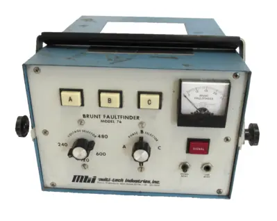 USED MULTI TECH 76 BRUNT FAULTFINDER