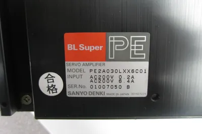 SANYO DENKI PE2A030LXX6C01 SERVO AMPLIFIER