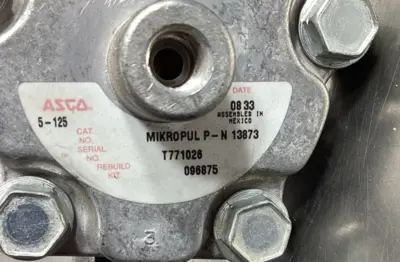 Used Asco P-N13873 Valves/Fittings South Carolina US | Palmetto Automation #1542756