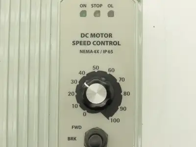 ABB Baldor BC154-R DC Motor Speed Control 90/180VDC 1-2Hp 115/230V Input NEMA 4X