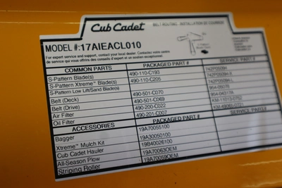 Used CUB CADET UTLIMA ZT1 50" Mowers Minnesota US | Machinesused.com #1385754