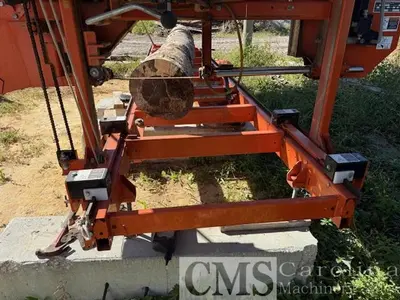 USED WOOD MIZER LT 15 ELECTRIC SAWMILL WITH 38 HOURS