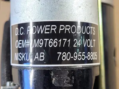 Starter Motor M9T66171, P/N 560-12786, 24V, 55 kW