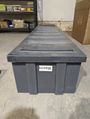 Stacking Storage Bins with Separators