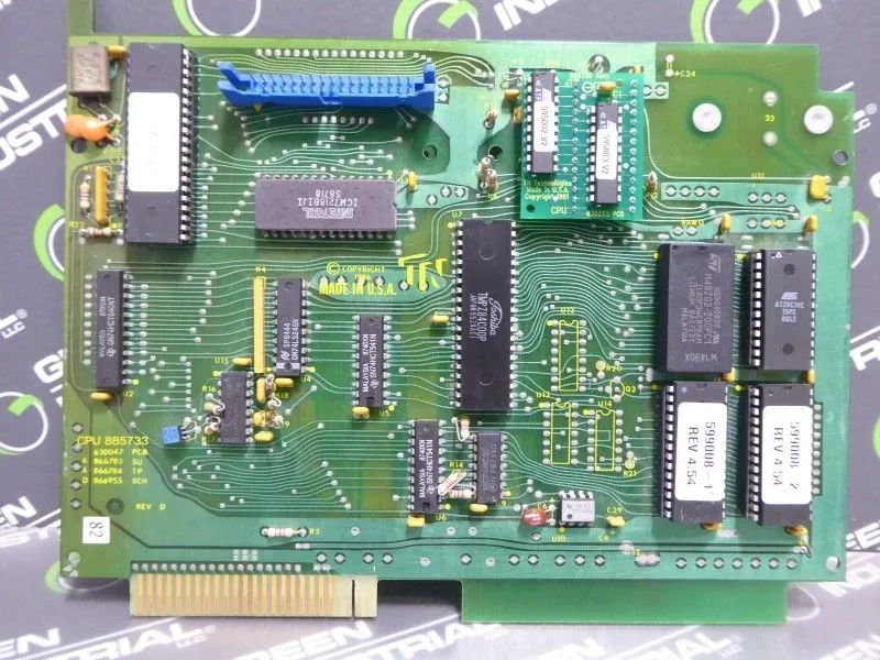 Texas Nuclear 885733 CPU Board 630047 866783 866784 866955 Rev. D Used