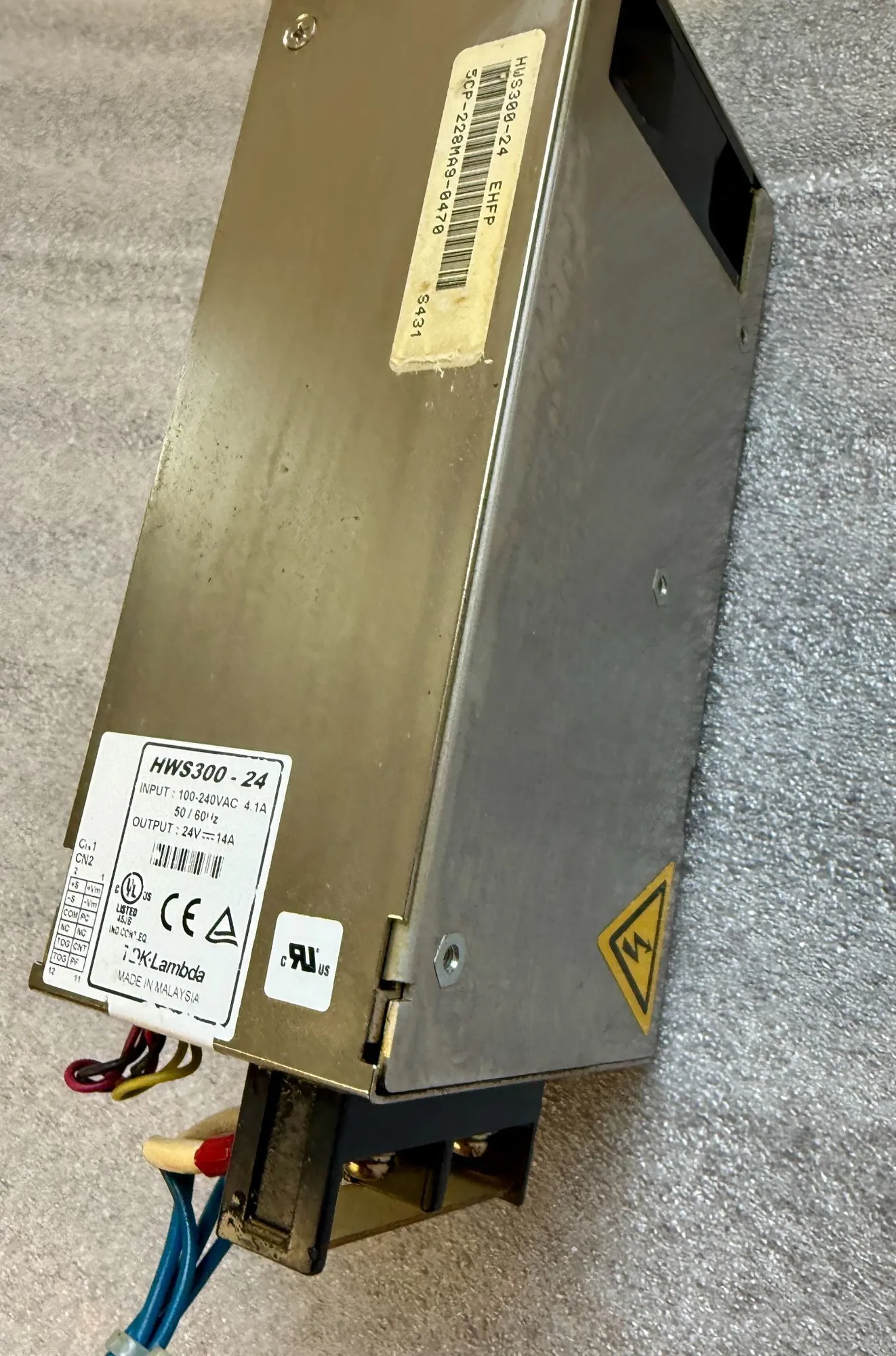 USED TDK LAMBDA HWS300-24