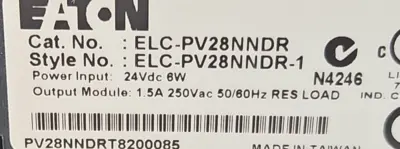 USED Eaton EATON ELC-PV28NNDR