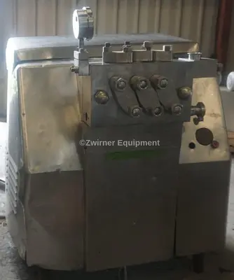 MANTON-GAULIN MODEL -615 MF12B 2PS STAINLESS STEEL CLAD HOMOGENIZER