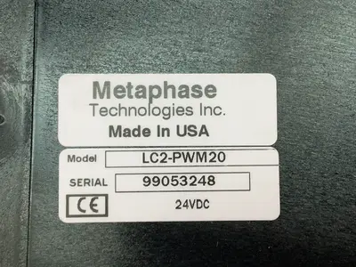 Used METAPHASE LC2PWM20 Light Source Equipment Ohio US | HGR 24 #1280314