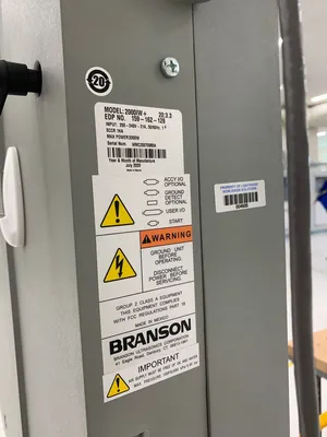 2020 BRANSON 2000IW Ultrasonic Welders | Global Machine Brokers, LLC (4)