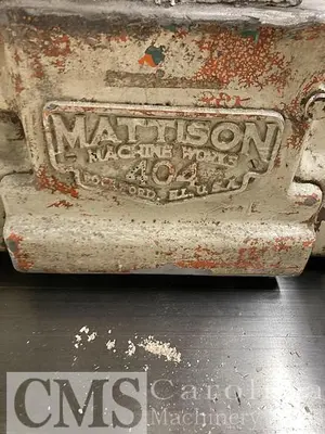 USED MATTISON MODEL 404 STRAIGHT LINE RIP SAW