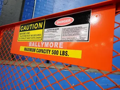 Ballymore 500 Lbs Work Platform