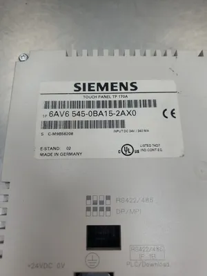 Used Siemens Touch Panel TP 170A Automation Control (HMI) South Carolina US | Palmetto Automation #1473920
