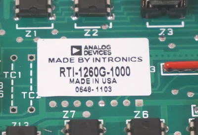 USED ANALOG DEVICES RTI-1260G-1000 BIPOLAR CONVERTER BOARD RTI1260G1000