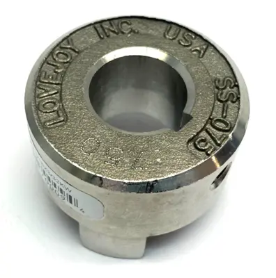 USED LOVEJOY STRAIGHT JAW COUPLING HUB SS075