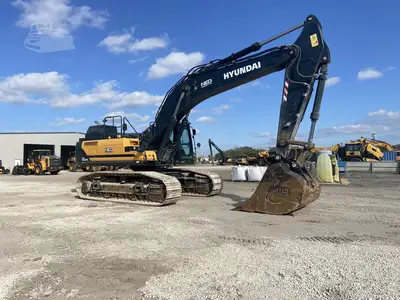 Used 2023 HYUNDAI HX520AL Crawler Excavators Florida US | National Equipment Dealers #1422437