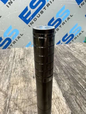 E-004 76-3129-2 PRECISION GROUND STEEL TOOLING PIN GUIDE PIN MACHINE COMPONENT