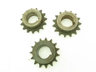 Tsubaki H50B15F #50 Roller Chain Sprocket 15T 5/8P 1-3/8" Bore  Lot Of 3
