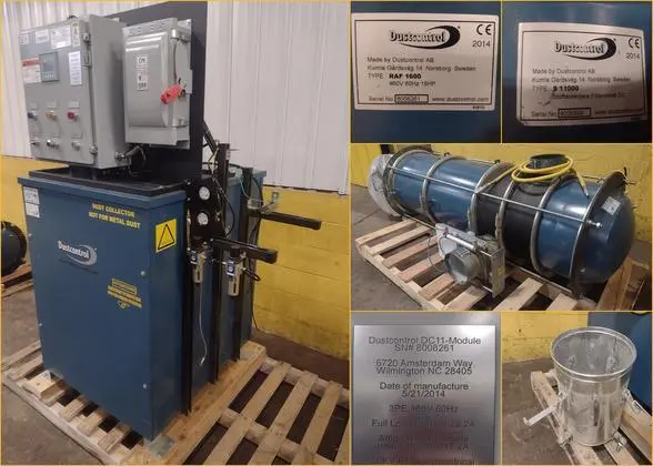 Used DUST CONTROL _UNKNOWN_ Dust Collectors Ohio US | Yoder Brothers machinery #90295
