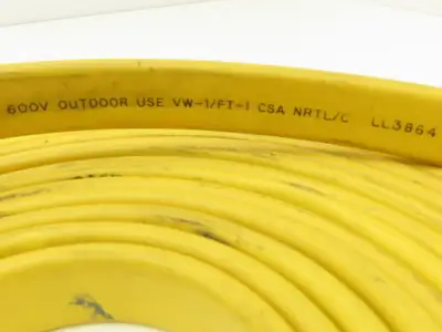 Festoon Cable Outdoor E60362H Multi-Conductor Flat Cable 4 Wire 10AWG 600V 22'