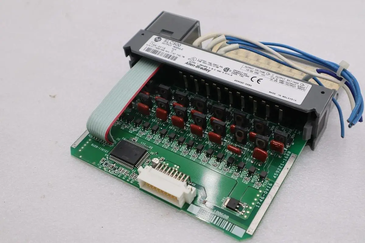 Allen Bradley 1746-OV16 Ser. C Output Module SLC 500 1746OV16 AB STOCK K-84-D