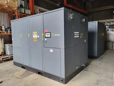 USED 2009 ATLAS COPCO GA315
