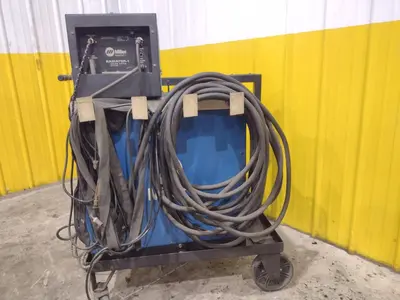 MILLER MODEL #SYNCROWAVE 250 AC/DC WELDER & RADIATOR-1 CHILLER: YOBRO #24819