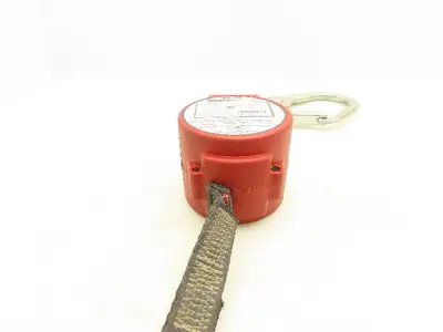 Miller FL11-6/11FT Minilite Fall Limiter 11' Lanyard w/Swivel Shackle Rebar Hook