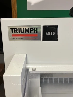 2016 TRIUMPH 4815 Guillotine Cutter | Pressroom Solutions LLC (2)