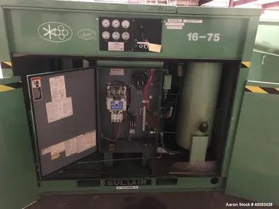 Used SULLAIR 16-75 High Pressure Air Compressors Illinois US | Aaron Equipment #84766