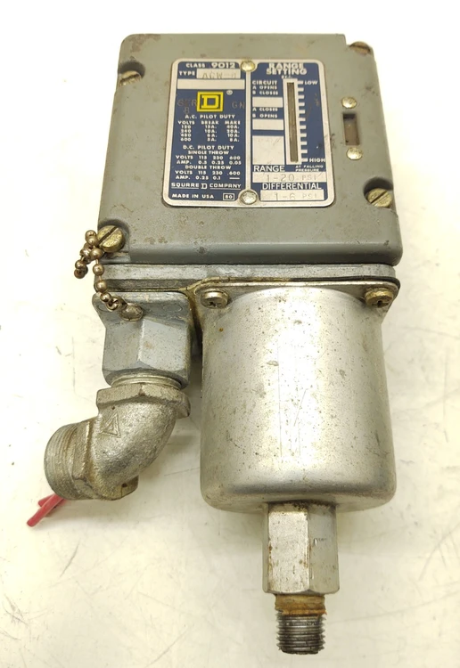 Used Square D ACW-4 Pressure Switches | Edwards Industrial Repair #977960