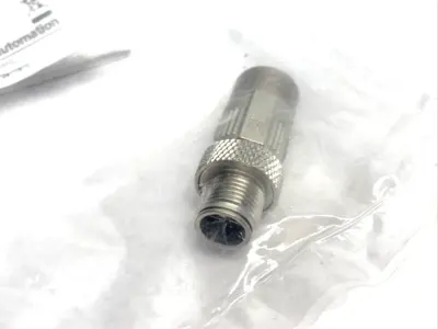 New | in-Stock Lumberg Automation Field Attachable M12 8-pin Connector 934637032 Electrical Fittings Michigan US | Maverick Industrial Sales #1391303