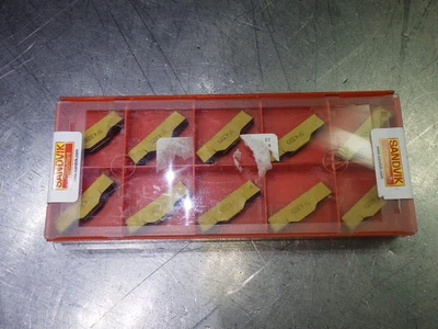 Sandvik Carbide Grooving Inserts QTY10 N123L2-0800-0008-TF 4325 (LOC3108C)
