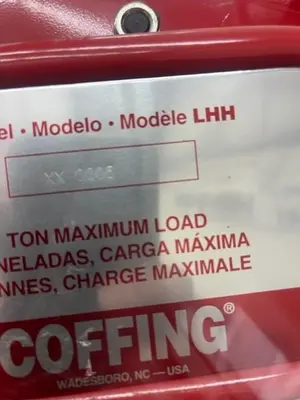 COFFING LHH Cranes, Hoists | Rock Solid Tools (4)
