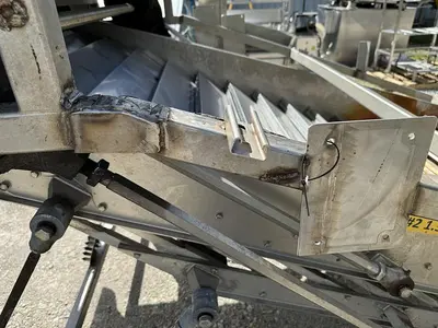 USED MAGNUSON CORPORATION SHUFFLO FEEDER AND SLICER 54" WIDE