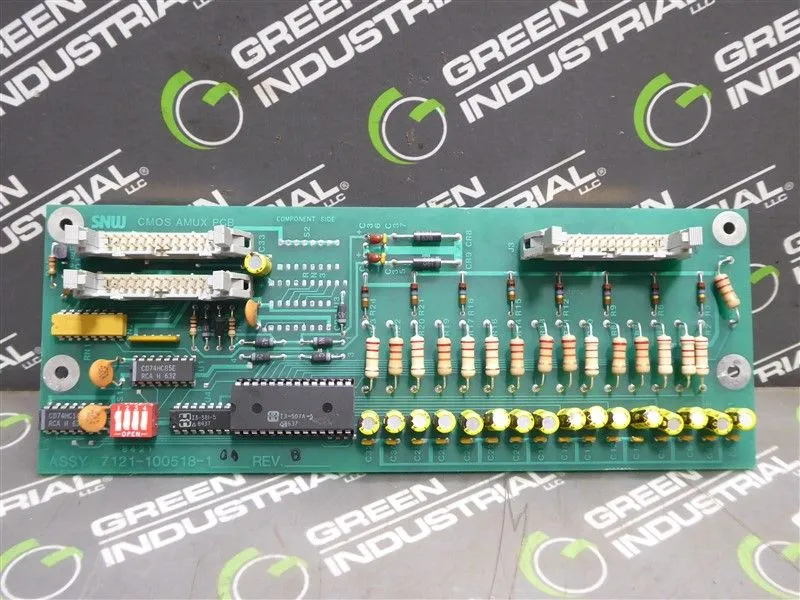 SNW 7121-100518-104 CMOS AMUX PCB Rev.B Used