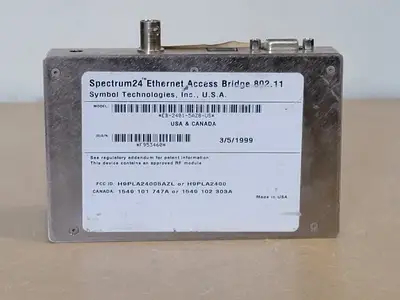 Used 1999 SYMBOL EB-2401-5AZ8-US Misc Electrical & Power Parts British Columbia CA | Lenmark #254398