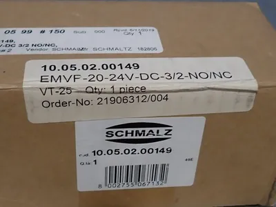 NEW SCHMALZ 10.05.02.00149