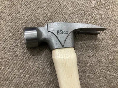 New New ESTWING PRO 23oz Rip claw hammer. Design makes tasks such as prying boards, pulling nails, a...