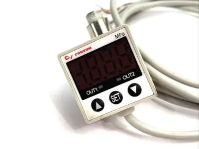 New | in-Stock Parker Convum 1-Color Panel Mount Pressure Sensor 0-145psi 5-Wire Pressure Switches Michigan US | Maverick Industrial Sales #1398749