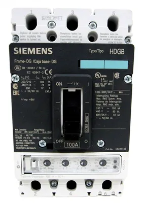 NEW SIEMENS HDK3T100 CIRCUIT BREAKER HDGB 100A 3 POLE 480V