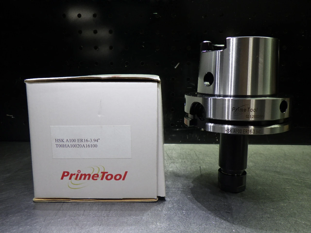 Prime HSK100A ER16 Collet Chuck 3.94" Pro T00HA10020A16100 (LOC1063A)