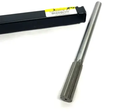 Used INTERSTATE CHUCKING REAMER, HSS, 18MM DIAMETER, 9" OAL, 2-1/4" FLUTE Reamers Michigan US | Maverick Industrial Sales #1092915