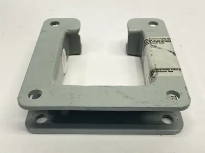 F22LN1 | Hoffman  Nipple Lay-in Hinged-Cover 2.50 x 2.50 x 1.00" Gray - Used