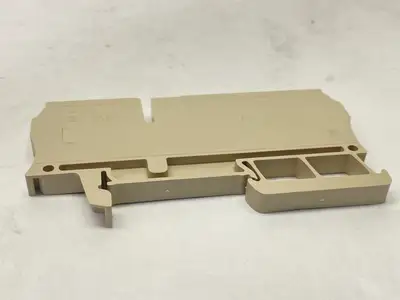 USED WEIDMÜLLER TERMINAL BLOCK DARK BEIGE 32A 800V ZDU 4/3AN LOT OF 10