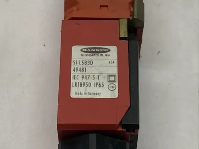 SI-LS83D | Banner  Safety Interlock Limit Switch 49481 - For parts or not working