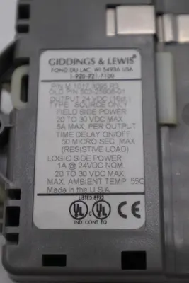 DANAHER MOTION M.1017.3095 R3 / M10173095 R3 GIDDINGS & LEWIS MODULE #6041