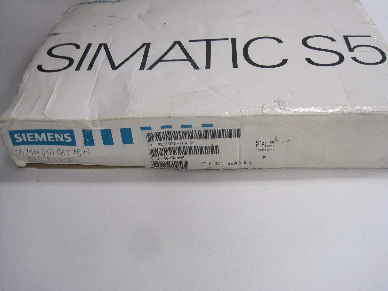 NEW SIEMENS 6ES5-530-7LA12 COMMUNICATION PROCESSOR 6ES55307LA12